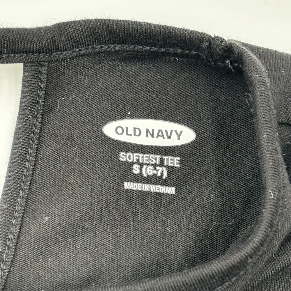 Old Navy Kids Black Long Sleeve Tee